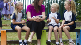 Talking to primary school age children about parental mental illness