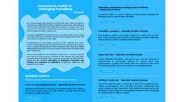 Coronavirus: managing transitions toolkit #7